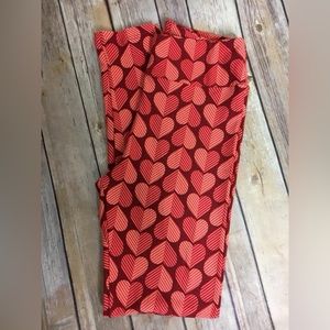 Brand New LuLaRoe Valentines leggings size OS 2-10
